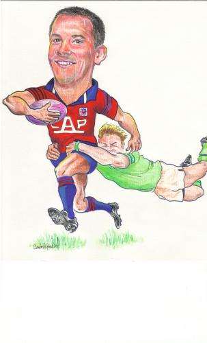 Cartoon: Rugby (medium) by hualpen tagged rugby