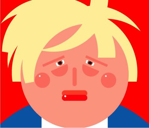 Cartoon: Boris Johnson (medium) by Hugh Jarse tagged boris,mayor,johnson,tory