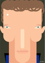 Cartoon: Benedict Cumberbatch (small) by Hugh Jarse tagged cumberbatch,caricature,sherlock,holmes