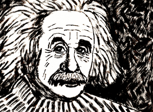 Cartoon: Albert Einstein (medium) by Pascal Kirchmair tagged albert,einstein,theory,of,relativity,illustration,ink,drawing,tuschezeichnung,tusche,zeichnung,pascal,kirchmair,cartoon,caricature,karikatur,ilustracion,dibujo,desenho,disegno,ilustracao,illustrazione,illustratie,dessin,de,presse,du,jour,art,the,day,tekening,teckning,cartum,vineta,comica,vignetta,caricatura,portrait,retrato,ritratto,portret,princeton,ulm,gravitation,relativitätstheorie,genius,genie,mastermind,wiz,whizz,whiz,genio,porträt,albert,einstein,theory,of,relativity,illustration,ink,drawing,tuschezeichnung,tusche,zeichnung,pascal,kirchmair,cartoon,caricature,karikatur,ilustracion,dibujo,desenho,disegno,ilustracao,illustrazione,illustratie,dessin,de,presse,du,jour,art,the,day,tekening,teckning,cartum,vineta,comica,vignetta,caricatura,portrait,retrato,ritratto,portret,princeton,ulm,gravitation,relativitätstheorie,genius,genie,mastermind,wiz,whizz,whiz,genio,porträt