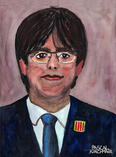 Cartoon: Carles Puigdemont (medium) by Pascal Kirchmair tagged carles,puigdemont,retrato,dibujo,drawing,portrait,caricatura,karikatur,caricature,cartoon,dessin,desenho,disegno,tekening,portret,cartum,pascal,kirchmair,dibuix,retrat,zeichnung,porträt,illustration,ilustracion,ilustracao,illustrazione,spain,espana,katalonien,generalitat,de,catalunya,catalogne,catalonia,cataluna,catalunha,catalogna,partit,democrata,europeu,catala,pdc,pdecat,carles,puigdemont,retrato,dibujo,drawing,portrait,caricatura,karikatur,caricature,cartoon,dessin,desenho,disegno,tekening,portret,cartum,pascal,kirchmair,dibuix,retrat,zeichnung,porträt,illustration,ilustracion,ilustracao,illustrazione,spain,espana,katalonien,generalitat,de,catalunya,catalogne,catalonia,cataluna,catalunha,catalogna,partit,democrata,europeu,catala,pdc,pdecat