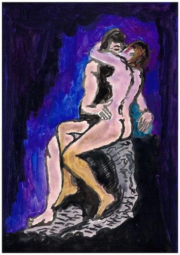 Cartoon: Der Kuss (medium) by Pascal Kirchmair tagged le,baiser,der,kuss,the,kiss,auguste,rodin,illustration,desenho,dibujo,ilustracion,ilustracao,art,arte,painting,peinture,nude,akt,artist,artiste,artista,kunst,künstler,ink,drawing,tusche,tuschezeichnung,zeichnung,pascal,kirchmair,disegno,illustrazione,illustratie,dessin,de,presse,du,jour,of,day,tekening,teckning,cartum,vineta,comica,vignetta,caricatura,portrait,porträt,portret,retrato,ritratto,nu,verliebt,in,love,loving,liebe,amor,amore,amour,passion,leidenschaft,passione,pasion,enamorado,enamorada,innamorato,innamorata,zärtlichkeit,tenderness,tendresse,tenerezza,ternura,afeto,le,baiser,der,kuss,the,kiss,auguste,rodin,illustration,desenho,dibujo,ilustracion,ilustracao,art,arte,painting,peinture,nude,akt,artist,artiste,artista,kunst,künstler,ink,drawing,tusche,tuschezeichnung,zeichnung,pascal,kirchmair,disegno,illustrazione,illustratie,dessin,de,presse,du,jour,of,day,tekening,teckning,cartum,vineta,comica,vignetta,caricatura,portrait,porträt,portret,retrato,ritratto,nu,verliebt,in,love,loving,liebe,amor,amore,amour,passion,leidenschaft,passione,pasion,enamorado,enamorada,innamorato,innamorata,zärtlichkeit,tenderness,tendresse,tenerezza,ternura,afeto