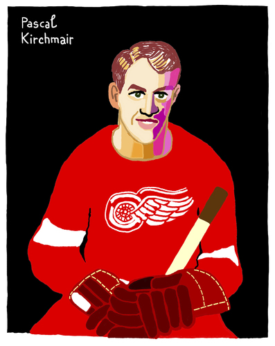 Cartoon: Gordie Howe (medium) by Pascal Kirchmair tagged gordie,howe,ice,mr,hockey,detroit,red,wings,cartoon,caricature,karikatur,eishockey,canada,kanada,illustration,drawing,dessin,dibujo,desenho,disegno,vignetta,gordie,howe,ice,mr,hockey,detroit,red,wings,cartoon,caricature,karikatur,eishockey,canada,kanada,illustration,drawing,dessin,dibujo,desenho,disegno,vignetta