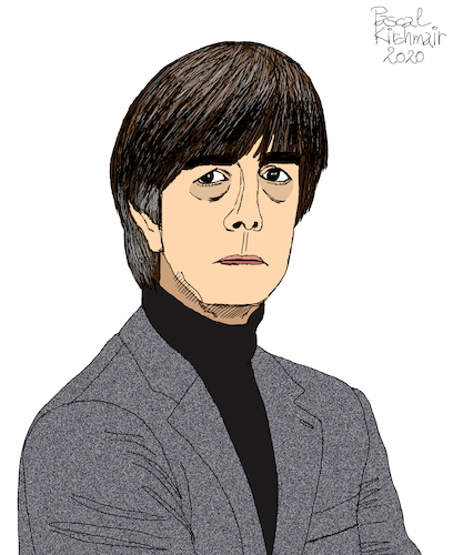 Cartoon: Jogi Löw (medium) by Pascal Kirchmair tagged joachim,jogi,löw,germany,deutschland,allemagne,alemania,alemanha,germania,football,fußball,futeball,futbol,foot,team,nationalmannschaft,dfb,player,world,champion,du,monde,sport,sports,ink,tusche,tuschezeichnung,portrait,retrato,ritratto,porträt,illustration,drawing,zeichnung,pascal,kirchmair,cartoon,caricature,karikatur,ilustracion,dibujo,desenho,disegno,ilustracao,illustrazione,illustratie,dessin,de,presse,jour,art,of,the,day,tekening,teckning,cartum,vineta,comica,vignetta,caricatura,portret,cup,soccer,wm,weltmeister,campeon,mundo,mundial,campione,del,mondo,mondiale,campeao,do,joachim,jogi,löw,germany,deutschland,allemagne,alemania,alemanha,germania,football,fußball,futeball,futbol,foot,team,nationalmannschaft,dfb,player,world,champion,du,monde,sport,sports,ink,tusche,tuschezeichnung,portrait,retrato,ritratto,porträt,illustration,drawing,zeichnung,pascal,kirchmair,cartoon,caricature,karikatur,ilustracion,dibujo,desenho,disegno,ilustracao,illustrazione,illustratie,dessin,de,presse,jour,art,of,the,day,tekening,teckning,cartum,vineta,comica,vignetta,caricatura,portret,cup,soccer,wm,weltmeister,campeon,mundo,mundial,campione,del,mondo,mondiale,campeao,do