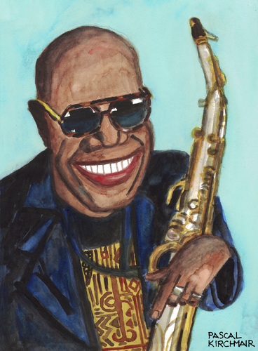 Cartoon: Manu Dibango (medium) by Pascal Kirchmair tagged manu,dibango,caricature,afrika,africa,afrique,yabassi,duala,image,bild,karikatur,cartoon,pascal,kirchmair,illustration,saxophonist,vibraphonist,pianist,kamerun,cameroun,musicien,musiker,douala,jazz,musician,chanteur,sänger,singer,funk,world,music,traditional,manu,dibango,caricature,afrika,africa,afrique,yabassi,duala,image,bild,karikatur,cartoon,pascal,kirchmair,illustration,saxophonist,vibraphonist,pianist,kamerun,cameroun,musicien,musiker,douala,jazz,musician,chanteur,sänger,singer,funk,world,music,traditional