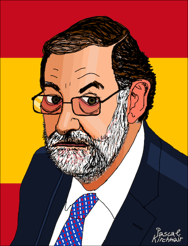 Cartoon: Mariano Rajoy (medium) by Pascal Kirchmair tagged mariano,rajoy,retrato,dibujo,caricatura,cartoon,caricature,cartum,tekening,portrait,karikatur,ilustracion,drawing,illustration,pascal,kirchmair,illustratie,ilustracao,portret,illustrazione,ritratto,desenho,disegno,wacom,cintiq,21ux,espana,spain,espagne,espanha,spagna,mariano,rajoy,retrato,dibujo,caricatura,cartoon,caricature,cartum,tekening,portrait,karikatur,ilustracion,drawing,illustration,pascal,kirchmair,illustratie,ilustracao,portret,illustrazione,ritratto,desenho,disegno,wacom,cintiq,21ux,espana,spain,espagne,espanha,spagna