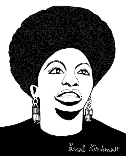 Cartoon: Nina Simone (medium) by Pascal Kirchmair tagged usa,nina,simone,singer,songwriter,civil,rights,movement,jazz,rhythm,and,blues,rnb,folk,gospel,pop,cartoon,caricature,karikatur,ilustracion,illustration,pascal,kirchmair,dibujo,desenho,drawing,zeichnung,disegno,ilustracao,illustrazione,illustratie,dessin,de,presse,du,jour,art,of,the,day,tekening,teckning,cartum,vineta,comica,vignetta,caricatura,humor,humour,political,portrait,retrato,ritratto,portret,chan,porträt,artiste,artista,artist,pianistin,pianist,pianista,tryon,north,carolina,carry,le,rouet,soul,usa,nina,simone,singer,songwriter,civil,rights,movement,jazz,rhythm,and,blues,rnb,folk,gospel,pop,cartoon,caricature,karikatur,ilustracion,illustration,pascal,kirchmair,dibujo,desenho,drawing,zeichnung,disegno,ilustracao,illustrazione,illustratie,dessin,de,presse,du,jour,art,of,the,day,tekening,teckning,cartum,vineta,comica,vignetta,caricatura,humor,humour,political,portrait,retrato,ritratto,portret,chan,porträt,artiste,artista,artist,pianistin,pianist,pianista,tryon,north,carolina,carry,le,rouet,soul