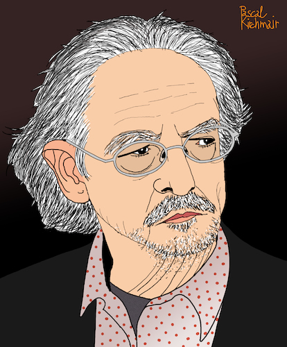 Cartoon: Peter Handke (medium) by Pascal Kirchmair tagged laureate,nobelpreis,für,literatur,nobel,prize,in,literature,2019,peter,handke,austria,österreich,griffen,kärnten,schriftsteller,author,autor,autore,auteur,writer,illustration,drawing,zeichnung,pascal,kirchmair,cartoon,caricature,karikatur,ilustracion,dibujo,desenho,ink,disegno,ilustracao,illustrazione,illustratie,dessin,de,presse,du,jour,art,of,the,day,tekening,teckning,cartum,vineta,comica,vignetta,caricatura,portrait,porträt,portret,retrato,ritratto,laureate,nobelpreis,für,literatur,nobel,prize,in,literature,2019,peter,handke,austria,österreich,griffen,kärnten,schriftsteller,author,autor,autore,auteur,writer,illustration,drawing,zeichnung,pascal,kirchmair,cartoon,caricature,karikatur,ilustracion,dibujo,desenho,ink,disegno,ilustracao,illustrazione,illustratie,dessin,de,presse,du,jour,art,of,the,day,tekening,teckning,cartum,vineta,comica,vignetta,caricatura,portrait,porträt,portret,retrato,ritratto