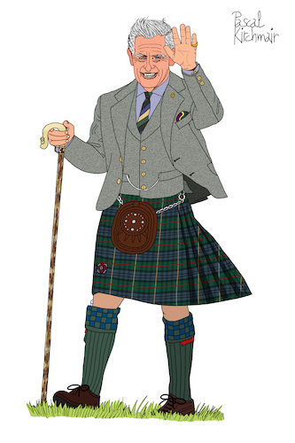 Cartoon: Prince Charles (medium) by Pascal Kirchmair tagged prince,of,wales,prinz,charles,windsor,kilt,highlands,schottland,scotland,dibuix,illustration,drawing,zeichnung,pascal,kirchmair,cartoon,caricature,karikatur,ilustracion,dibujo,desenho,ink,disegno,ilustracao,illustrazione,illustratie,dessin,de,presse,du,jour,art,the,day,tekening,teckning,cartum,vineta,comica,vignetta,caricatura,portrait,porträt,portret,retrato,ritratto,england,great,britain,prince,of,wales,prinz,charles,windsor,kilt,highlands,schottland,scotland,dibuix,illustration,drawing,zeichnung,pascal,kirchmair,cartoon,caricature,karikatur,ilustracion,dibujo,desenho,ink,disegno,ilustracao,illustrazione,illustratie,dessin,de,presse,du,jour,art,the,day,tekening,teckning,cartum,vineta,comica,vignetta,caricatura,portrait,porträt,portret,retrato,ritratto,england,great,britain