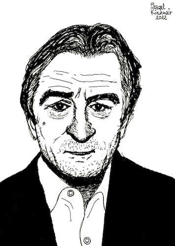 Robert De Niro Von Pascal Kirchmair Berühmte Personen Cartoon Toonpool 