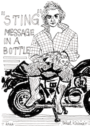 Cartoon: Sting (medium) by Pascal Kirchmair tagged sting,gordon,matthew,thomas,sumner,the,police,message,in,book,bottle,rnb,jazz,rock,roll,star,pop,dibujo,desenho,disegno,cartoon,caricature,karikatur,caricatura,pascal,kirchmair,ilustracao,ilustracion,art,kunst,illustration,arte,artist,artiste,artista,künstler,ink,drawing,tusche,tuschezeichnung,zeichnung,illustrazione,illustratie,dessin,de,presse,du,jour,of,day,tekening,teckning,cartum,vineta,comica,vignetta,portrait,porträt,portret,retrato,ritratto,black,sepia,artwork,music,musik,musician,musiker,musicien,soul,grammy,grammys,singer,songwriter,actor,motorrad,motorcycle,motorbike,bike,moto,motocicleta,sting,gordon,matthew,thomas,sumner,the,police,message,in,book,bottle,rnb,jazz,rock,roll,star,pop,dibujo,desenho,disegno,cartoon,caricature,karikatur,caricatura,pascal,kirchmair,ilustracao,ilustracion,art,kunst,illustration,arte,artist,artiste,artista,künstler,ink,drawing,tusche,tuschezeichnung,zeichnung,illustrazione,illustratie,dessin,de,presse,du,jour,of,day,tekening,teckning,cartum,vineta,comica,vignetta,portrait,porträt,portret,retrato,ritratto,black,sepia,artwork,music,musik,musician,musiker,musicien,soul,grammy,grammys,singer,songwriter,actor,motorrad,motorcycle,motorbike,bike,moto,motocicleta