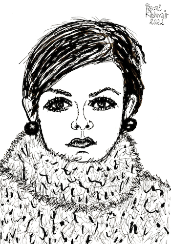 Cartoon: Twiggy (medium) by Pascal Kirchmair tagged dame,lesley,lawson,dbe,hornby,english,actress,singer,nickname,british,culture,kult,icon,prominent,teenager,model,swinging,sixties,london,twiggy,sechziger,jahre,portrait,retrato,ritratto,porträt,fashion,mode,label,moda,vogue,illustration,drawing,zeichnung,pascal,kirchmair,political,cartoon,caricature,karikatur,ilustracion,dibujo,desenho,ink,disegno,ilustracao,illustrazione,illustratie,dessin,de,presse,tekening,teckning,cartum,vineta,comica,vignetta,caricatura,dame,lesley,lawson,dbe,hornby,english,actress,singer,nickname,british,culture,kult,icon,prominent,teenager,model,swinging,sixties,london,twiggy,sechziger,jahre,portrait,retrato,ritratto,porträt,fashion,mode,label,moda,vogue,illustration,drawing,zeichnung,pascal,kirchmair,political,cartoon,caricature,karikatur,ilustracion,dibujo,desenho,ink,disegno,ilustracao,illustrazione,illustratie,dessin,de,presse,tekening,teckning,cartum,vineta,comica,vignetta,caricatura