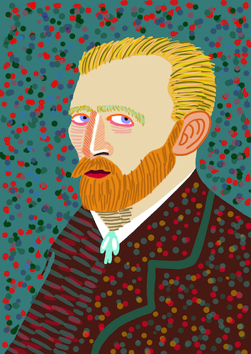 Cartoon: Vincent van Gogh (medium) by Pascal Kirchmair tagged digital,bild,picture,vincent,van,gogh,artist,artiste,artista,kunst,künstler,illustration,ink,drawing,tusche,tuschezeichnung,encre,de,chine,tinta,china,inchiostro,zeichnung,pascal,kirchmair,cartoon,caricature,karikatur,ilustracion,dibujo,desenho,disegno,ilustracao,illustrazione,illustratie,dessin,presse,tekening,teckning,cartum,vineta,comica,vignetta,caricatura,portrait,porträt,portret,retrato,ritratto,art,arte,painting,dipinto,pintura,pittura,peinture,aquarell,aquarelle,watercolor,watercolour,digital,bild,picture,vincent,van,gogh,artist,artiste,artista,kunst,künstler,illustration,ink,drawing,tusche,tuschezeichnung,encre,de,chine,tinta,china,inchiostro,zeichnung,pascal,kirchmair,cartoon,caricature,karikatur,ilustracion,dibujo,desenho,disegno,ilustracao,illustrazione,illustratie,dessin,presse,tekening,teckning,cartum,vineta,comica,vignetta,caricatura,portrait,porträt,portret,retrato,ritratto,art,arte,painting,dipinto,pintura,pittura,peinture,aquarell,aquarelle,watercolor,watercolour