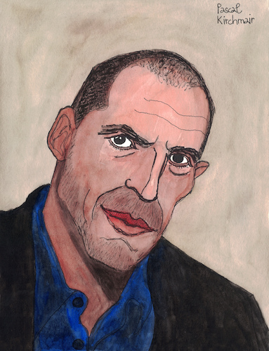 Cartoon: Yanis Varoufakis (medium) by Pascal Kirchmair tagged yanis,varoufakis,portrait,retrato,drawing,illustration,dibujo,caricature,caricatura,karikatur,pascal,kirchmair,desenho,dessin,ilustracion,ilustracao,illustrazione,zeichnung,cartoon,greece,griechenland,grece,grecia,yanis,varoufakis,portrait,retrato,drawing,illustration,dibujo,caricature,caricatura,karikatur,pascal,kirchmair,desenho,dessin,ilustracion,ilustracao,illustrazione,zeichnung,cartoon,greece,griechenland,grece,grecia