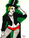 Cartoon: Mädchen mit Zylinder (small) by Pascal Kirchmair tagged burlesque,show,strip,striptease,ink,drawing,tusche,zeichnung,lingerie,art,arte,kunst,milf,mature,teen,teenager,powerfrau,sexy,girl,sensual,sabrosa,dangerous,woman,domina,mistress,femdom,dominatrix,gefährlich,sensuelle,herrin,sex,sexo,erotik,erotic,erotismo,eroticism,erotisme,erotica,femme,frau,mädchen,actress,marlene,dietrich,movie,angel,der,blaue,engel,lola,mortenson,norma,jeane,baker,furacao,sexpot,bombe,sexuelle,de,sexe,bombasse,sinnlich,blonde,bombshell,sexbombe,sexbomb,marilyn,monroe,tuschezeichnung,schauspielerin,actrice,actriz,attrice,atriz,artist,hollywood,illustration,pascal,kirchmair,cartoon,caricature,karikatur,ilustracion,dibujo,desenho,disegno,ilustracao,illustrazione,illustratie,dessin,presse,du,jour,of,the,day,tekening,teckning,cartum,vineta,comica,vignetta,caricatura,portrait,porträt,portret,retrato,ritratto,kussmund,artwork,porn,porno,chic,pop,queen,burnt,sienna,germany,deutschland,allemagne,germania,alemania