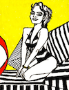 Cartoon: Margot Robbie (small) by Pascal Kirchmair tagged margot,robbie,for,vanity,fair,fotomodell,woman,playboy,burlesque,show,strip,striptease,ink,drawing,tusche,zeichnung,lingerie,pop,art,arte,kunst,milf,mature,housewife,hausfrau,caricatura,cartoon,caricature,karikatur,illustration,dessin,pascal,kirchmair,portrait,retrato,ritratto,dibujo,desenho,powerfrau,sexy,girl,sensual,sabrosa,ilustracion,ilustracao,mistress,porträt,sensuelle,sex,sexo,erotik,erotic,erotismo,eroticism,erotisme,erotica,femme,frau,artwork,mädchen,popo,fashion,mode,vogue,sitzendes,sitting,seated,modell,model,mannequin,actress,actrice,actriz,schauspielerin,hollywood