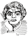 Cartoon: Mario Botta (small) by Pascal Kirchmair tagged mario,botta,architekt,architecte,dibujo,desenho,disegno,cartoon,caricature,karikatur,caricatura,pascal,kirchmair,ilustracao,ilustracion,art,arte,kunst,illustration,artist,artiste,artista,künstler,ink,drawing,tusche,tuschezeichnung,zeichnung,illustrazione,illustratie,dessin,de,presse,du,jour,of,the,day,tekening,teckning,cartum,vineta,comica,vignetta,portrait,porträt,portret,retrato,ritratto,artwork,italy,italie,italia,italien,arquitecto,architetto,arquiteto,architect,vicenza,la,rotonda,rome,rom,roma,villa,haus,venezia,venedig,venice,markusplatz,piasa,venise,piazza,san,marco,venecia,veneza,il,redentore,milan,milano,mailand,schweiz,svizzera,suisse,francisco,switzerland,sfmoma