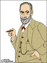 Cartoon: Sigmund Freud (small) by Pascal Kirchmair tagged psychotherapie,sigmund,freud,psychoanalyse,karikatur,caricature,cartoon,portrait,retrato,ritratto,illustration,dibujo,desenho,disegno,dessin,zeichnung,wien,austria,österreich,vienne,vienna