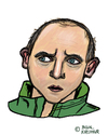 Cartoon: Viktor Skripnik (small) by Pascal Kirchmair tagged viktor,skripnik,werder,bremen,ukrainischer,trainer,cartoon,karikatur,caricature,portrait