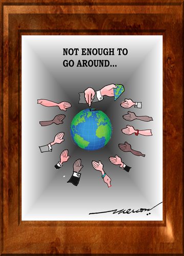 Cartoon: World Environment Day (medium) by kar2nist tagged world,environment,day,resourses,consumption,depletion