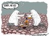 Cartoon: Climate change (small) by kar2nist tagged climate,change,paris,conference