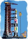 Cartoon: Indo-Us joint space odyssy! (small) by kar2nist tagged space,launch,india,us,jointventure,rocket