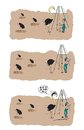Cartoon: ostrich the opportunist (small) by kar2nist tagged ostrich,burrying,drilling,desert