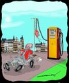 Cartoon: Rejuvanated (small) by kar2nist tagged car,rejuvanation,filling,zagreb