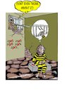 Cartoon: Thwated thoughts (small) by kar2nist tagged convict,newyear,escape,cell