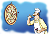Cartoon: Pizzapitch_01 (small) by Alexander Markelov tagged pizzapitch