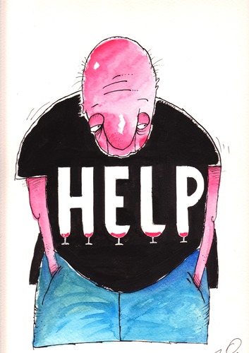Cartoon: help (medium) by axinte tagged axinte