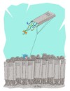Cartoon: kite (small) by mitya_kononov tagged mityacartoon