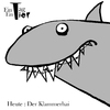 Cartoon: Der Klammerhai (small) by Mistviech tagged tiere,natur,hai,zahnspange,klammer,kieferorthopäde,zahn,zähne,zahnfehlstellung