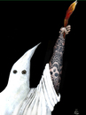 Cartoon: racism and tatoo (small) by drljevicdarko tagged racism paradox