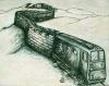 Cartoon: train wall (small) by drljevicdarko tagged train wall