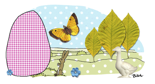 Cartoon: Osterüberraschung (medium) by BiSch tagged ei,egg,ostern,easter,osterhase,hase,bunny,osterhase,ostern,hase
