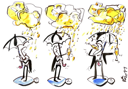Cartoon: GENTLEMAN DREAMS BEER (medium) by Kestutis tagged beer,gentleman,dream,adventure,happening