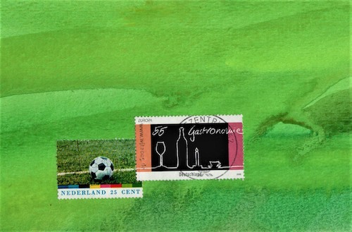 Cartoon: Picnic (medium) by Kestutis tagged comic,strip,postcard,art,picnic,gastronomy,kestutis,lithuania,soccer,football