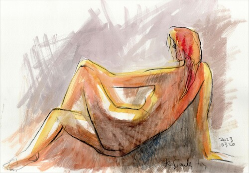 Cartoon: Sketch art 2 (medium) by Kestutis tagged sketch,art,kunst,nude,artist,kestutis,lithuania