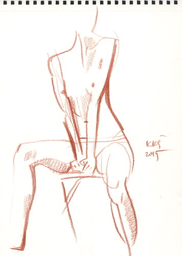 Cartoon: Sketch. Artist and model 4 (medium) by Kestutis tagged sketch,artist,model,kestutis,lithuania