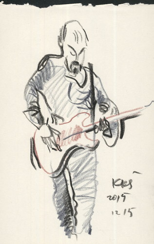 Cartoon: Sketch. Jazz concert (medium) by Kestutis tagged sketch,jazz,concert,music