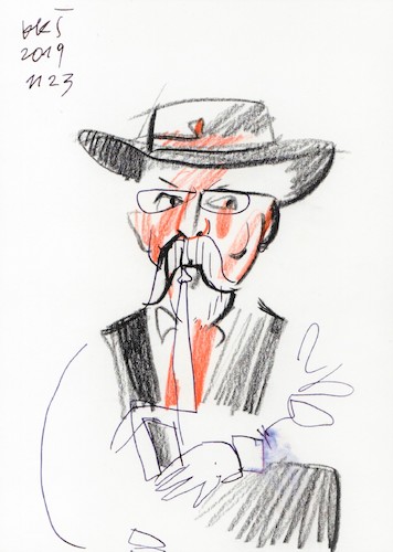 Cartoon: Sketch. Musicians and singers (medium) by Kestutis tagged musicians,singers,sketch,kestutis,lithuania