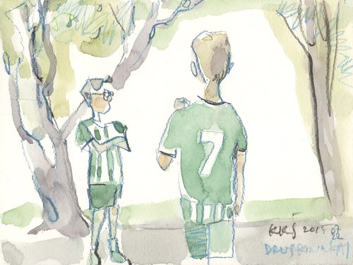 Cartoon: Sport sketchs (medium) by Kestutis tagged sketch,kestutis,lithuania,sport