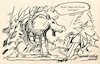 Cartoon: Accident in the forest (small) by Kestutis tagged accident,forest,elk,elch,kestutis,lithuania