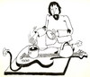Cartoon: BREAKFAST (small) by Kestutis tagged electric,guitar,breakfast,music