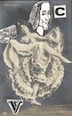 Cartoon: Cabaret Voltaire (small) by Kestutis tagged cabaret,voltaire,saharet,dada,postcard,kestutis,lithuania,art,kunst