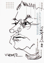 Cartoon: Cartoonist VLABER (small) by Kestutis tagged sketch,cartoon,cartoonist,kestutis,lithuania
