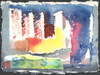 Cartoon: City with squares (small) by Kestutis tagged dada,postcard,kestutis,lithuania,nature,city,watercolor