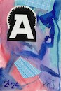 Cartoon: DADA Encyclopedia. Abstraction (small) by Kestutis tagged dada postcard art kunst kestutis lithuania encyclopedia abstraction