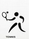 Cartoon: Interpretation of signs. Tennis (small) by Kestutis tagged interpretation,kestutis,lithuania,paris,2024,sports,olympic,games,signs,tennis